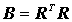 Cholesky-Zerlegung in das Produkt einer Rechts-Dreiecksmatrix und ihrer Transponierten