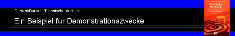 Ein Beispiel für Demonstrationszwecke