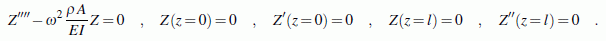 Lineares Eigenwertproblem 4. Ordnung